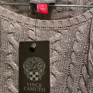Vince Camuto Light Gray Women's Sweater